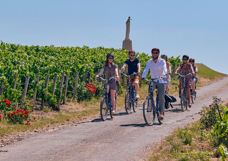 cycling champagne