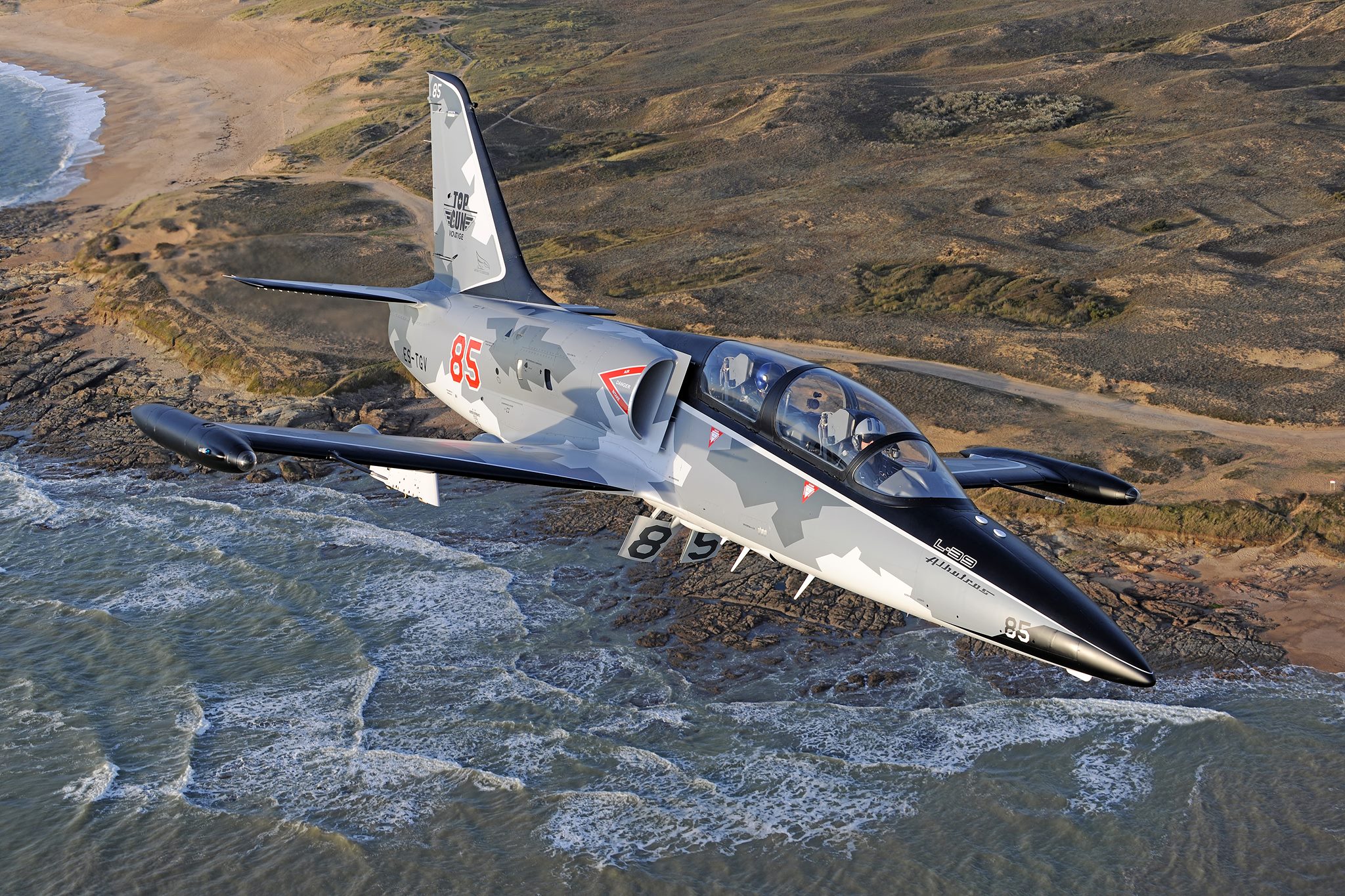 Fighter jet experience - L-39 Albatros ride at La Roche-sur-Yon