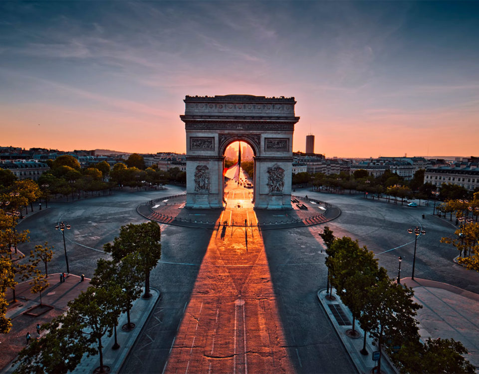 Visiting the Arc de Triomphe in Paris