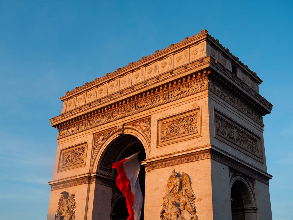 Visiting the Arc de Triomphe in Paris