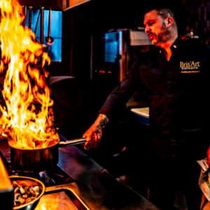 michelin starred chef Guillaume Brisard