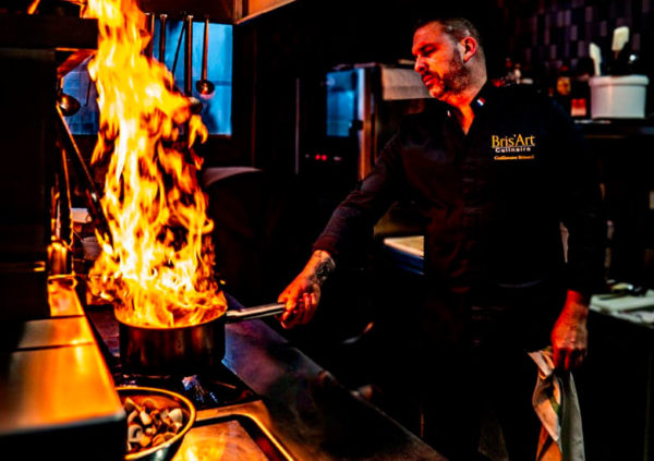 michelin starred chef Guillaume Brisard