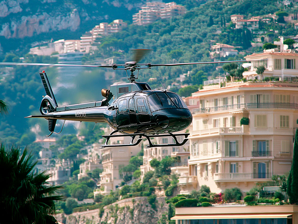 helicopter Monaco