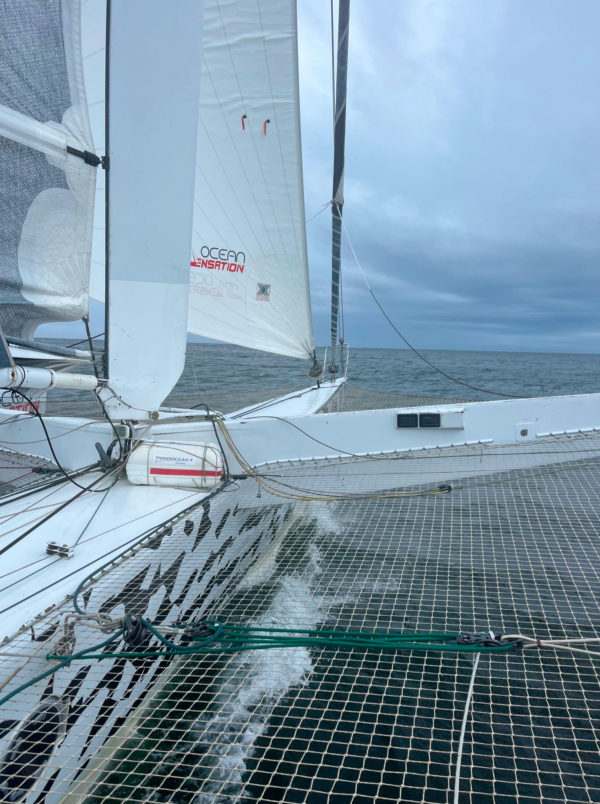 trimaran sailing experience brittany