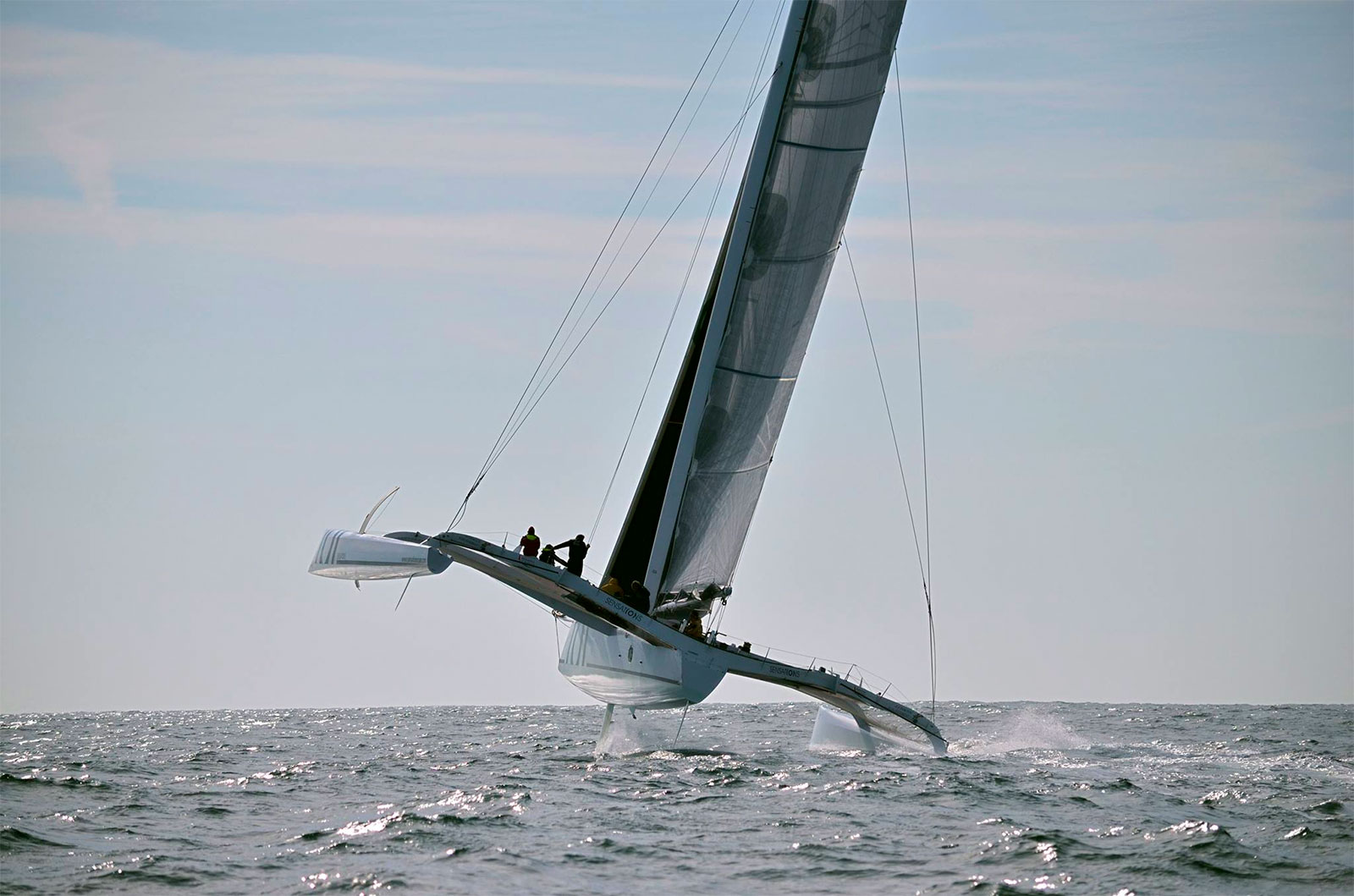 Experience the Thrill of Racing Trimaran Sailing in Lorient, Brittany