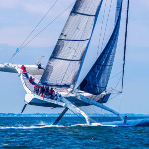 trimaran sailing experience brittany