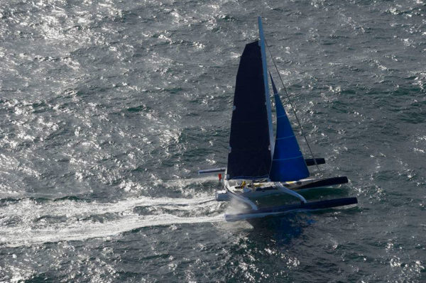 trimaran sailing experience brittany
