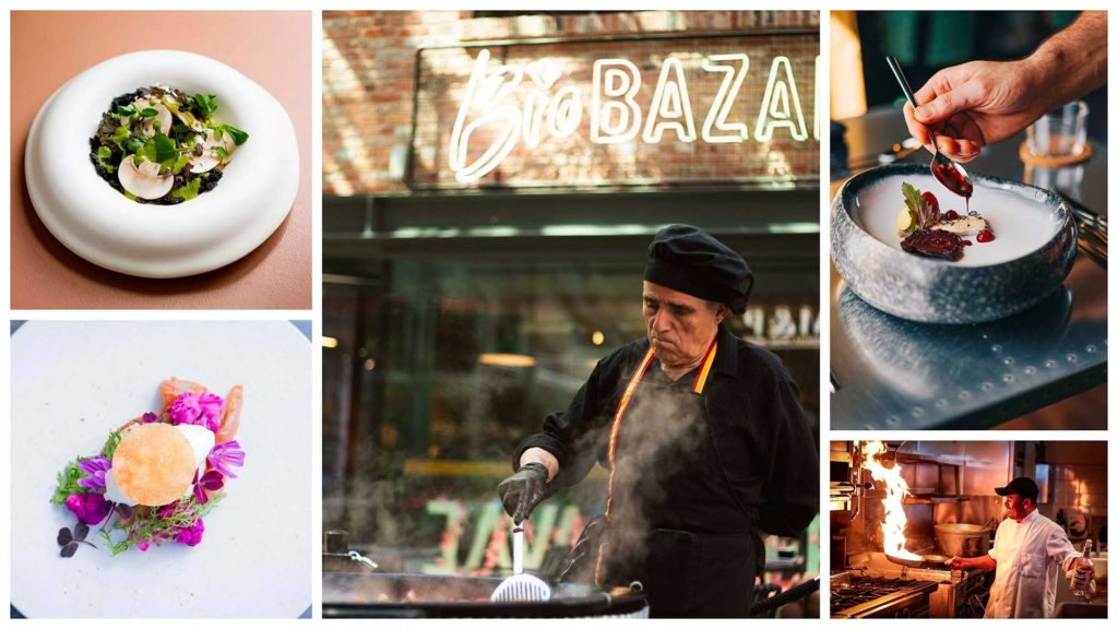 Evaluating a dish without tasting it: chefs' methods