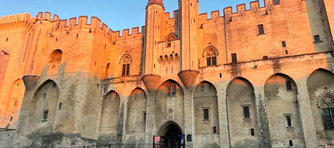 Visiting the Pope’s Palace in Avignon