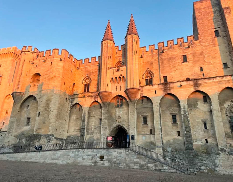 Visiting the Pope’s Palace in Avignon