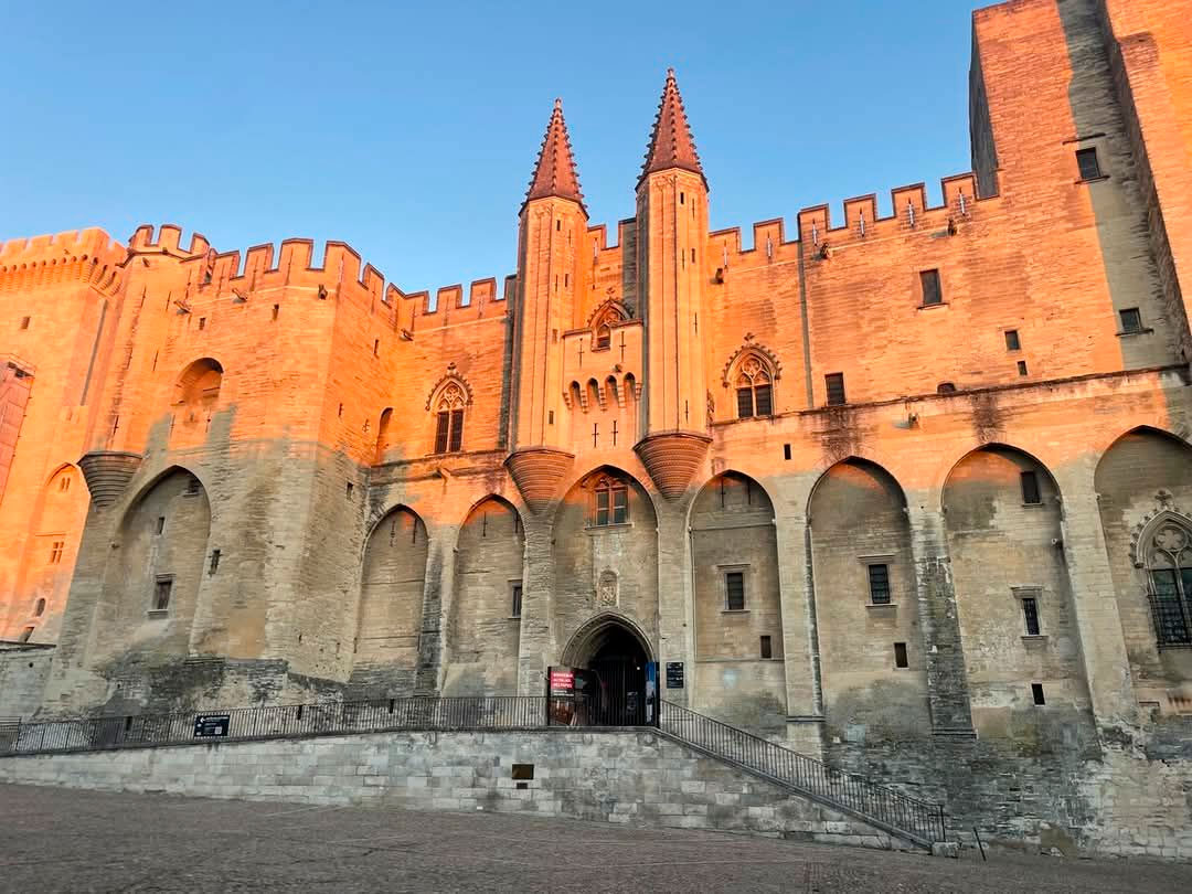 Visiting the Pope’s Palace in Avignon