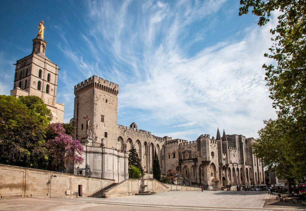 Visiting the Pope’s Palace in Avignon