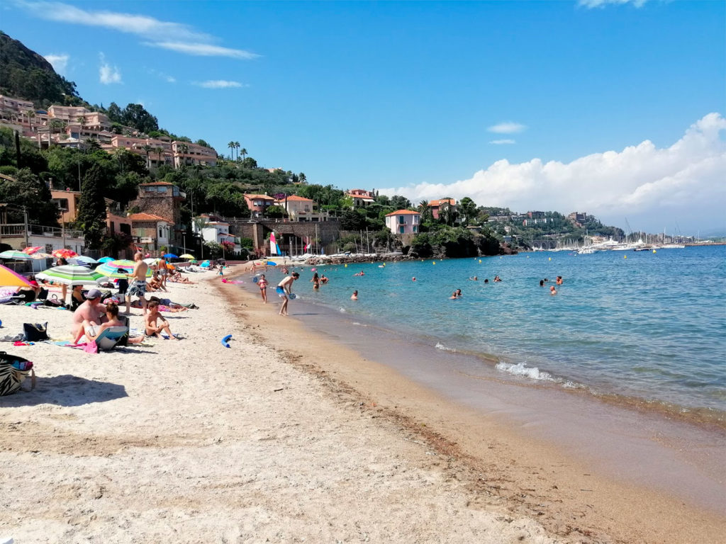 Plage du Suveret, Théoule-sur-Mer