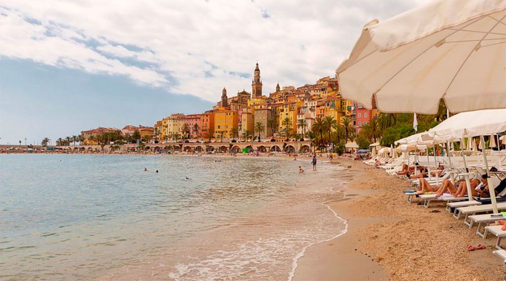 Sablettes Beach, Menton